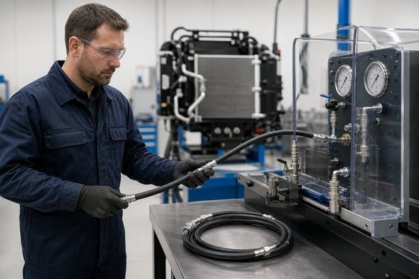 AC hose pressure test leakage test temperature cycling test equipment